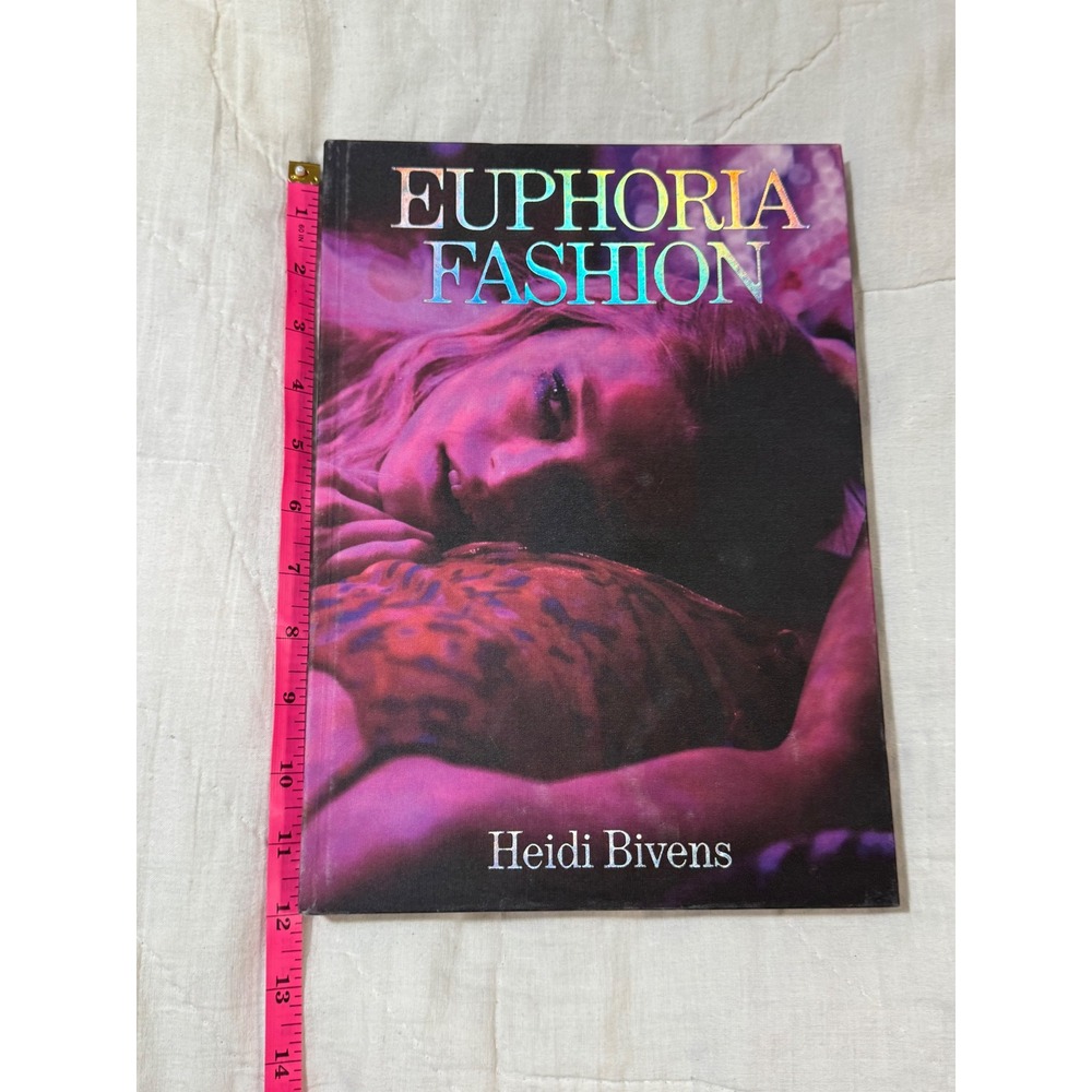 A24 Euphoria Fashion Book by Heidi Bivens Hardcover HBO Series Costume Design